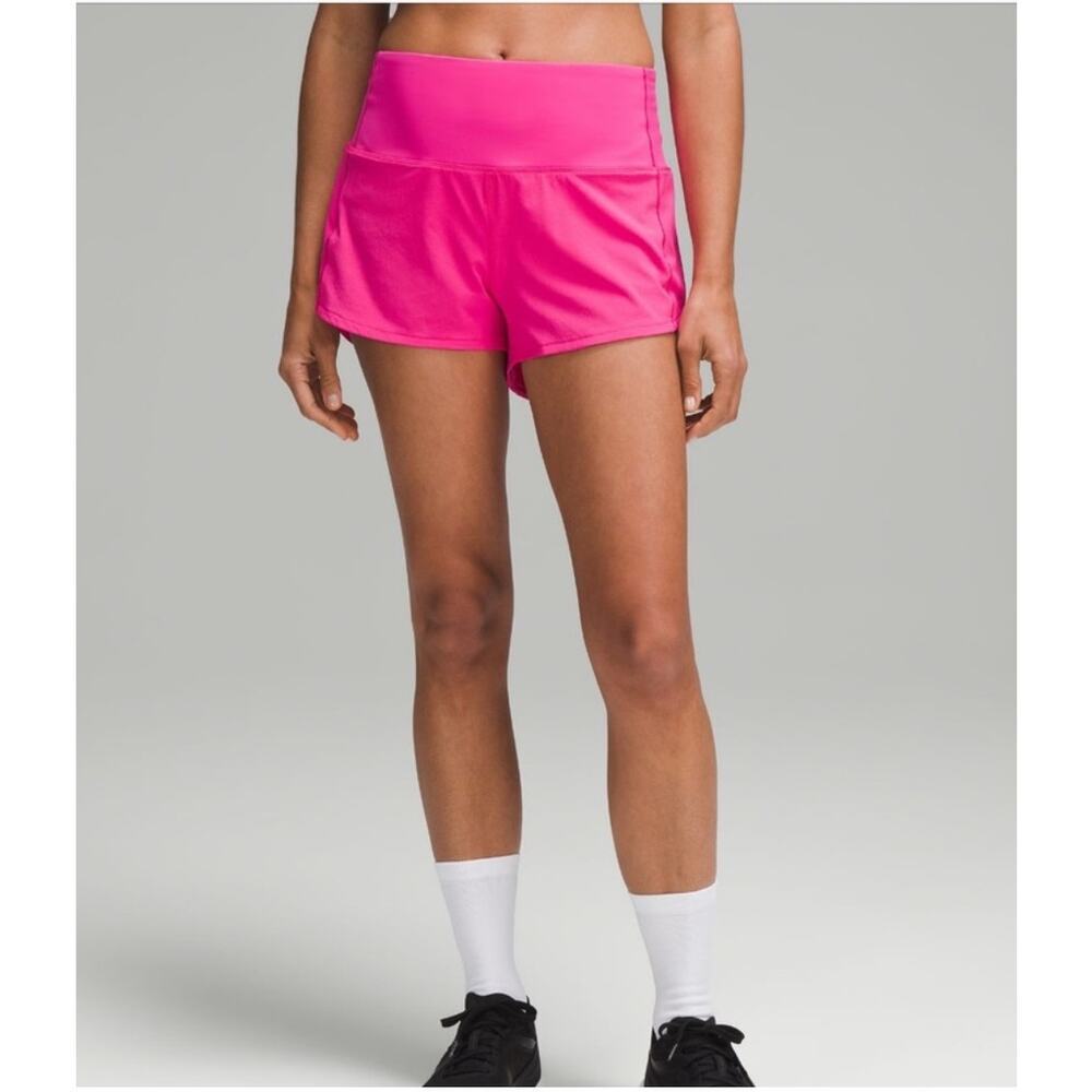 lululemon athletica Speed Up Pink Athletic Shorts